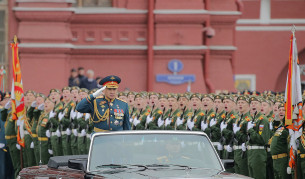 Военният парад на Червения площад по случай Деня на победата в Русия