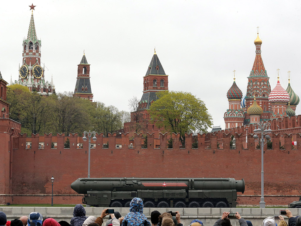 Военният парад на Червения площад по случай Деня на победата в Русия