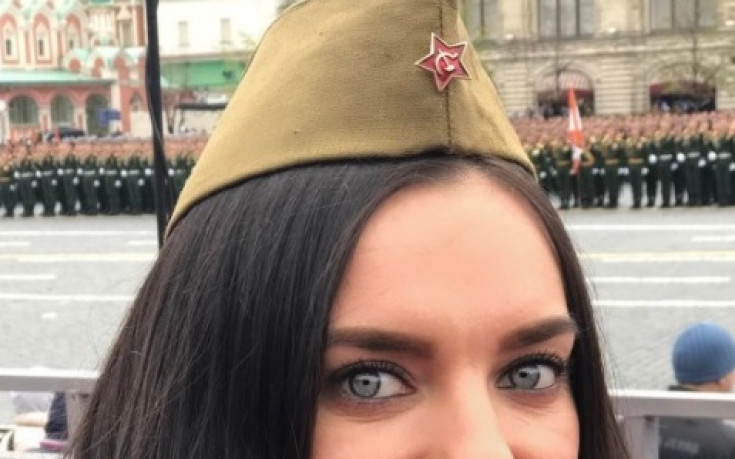 Елена Исинбаева отбеляза Деня на Победата