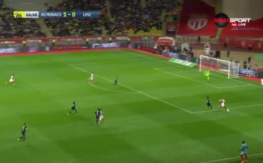 Монако - Лил 2:0 /полувреме/