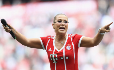 Анастейша допринесе за чудесното настроение на Байерн