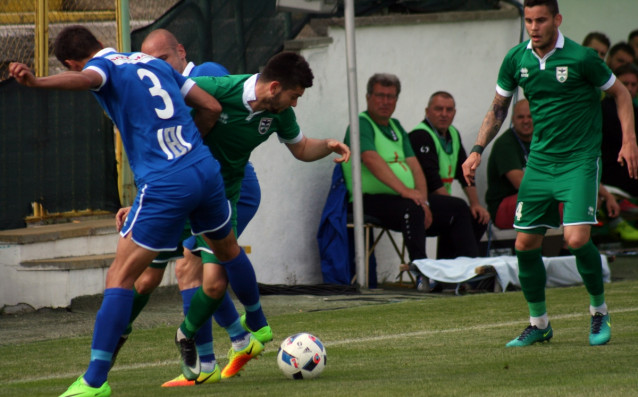 Срещата от 23 ия кръг на Първа лига между Верея