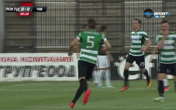 Моряк препарира вратар, за да стане №1