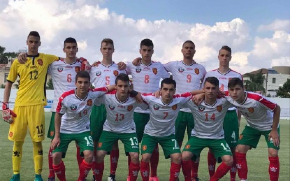 България U16 завърши 1:1 с Кипър в контрола