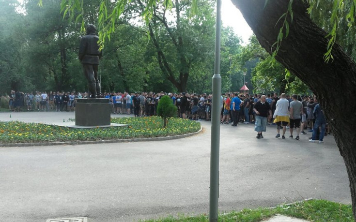Феновете на Левски на протест - какво става около Герена?