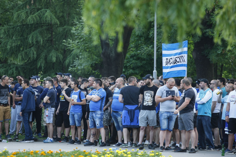 Протестът на феновете на Левски1