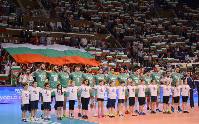 Мъжкият национален отбор по волейбол на България който е воден