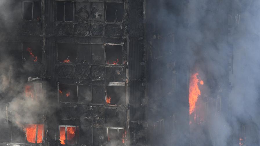 Броят на жертвите на пожара в Лондон расте