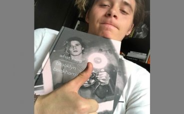 Един от синовете на Бекъм издаде книга с фотографии