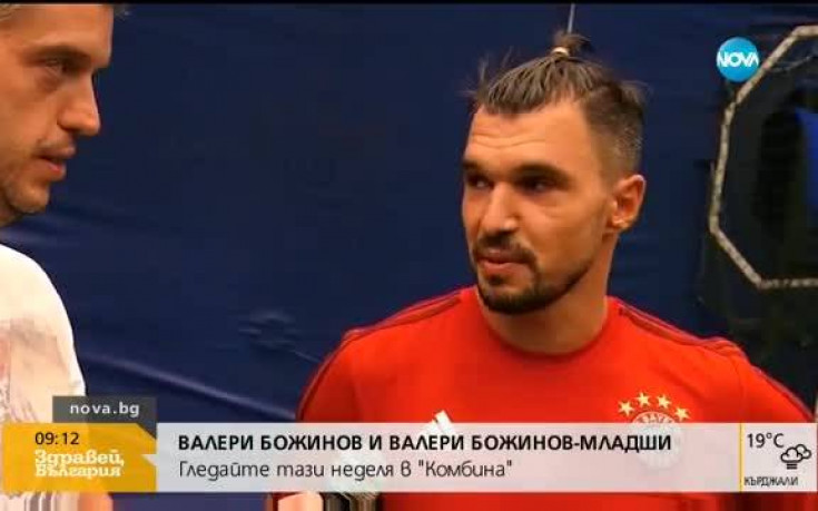 Баща и син: Божинов представя Валери-младши