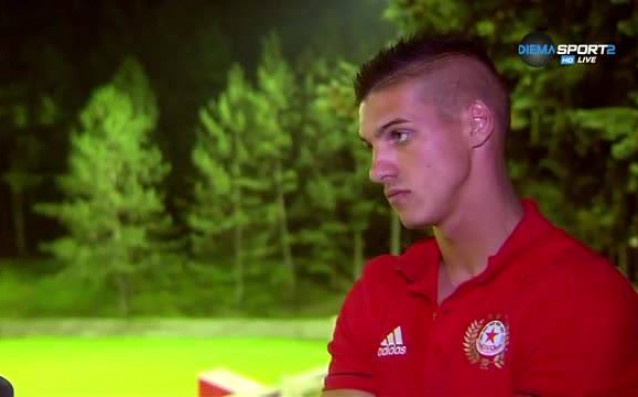 Младият нападател на ЦСКА Кирил Десподов коментира равенството на тима