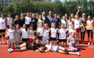 Откриха тенис кортове и волейболно игрище на Локомотив