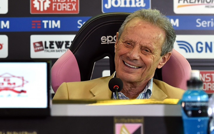 Дзампарини бързо разлюби Палермо, щом полицията го погна