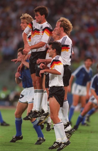 Германия ликува на Мондиала в Италия през 19901