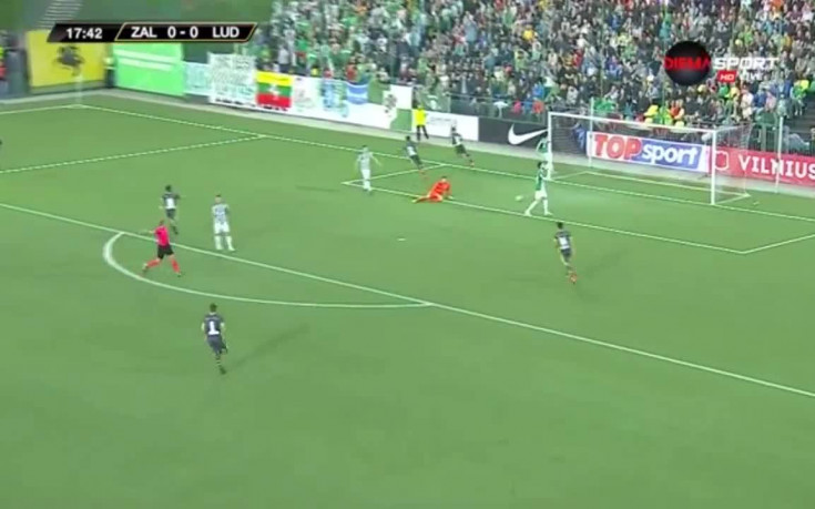 Жалгирис - Лудогорец 0:1 /първо полувреме/