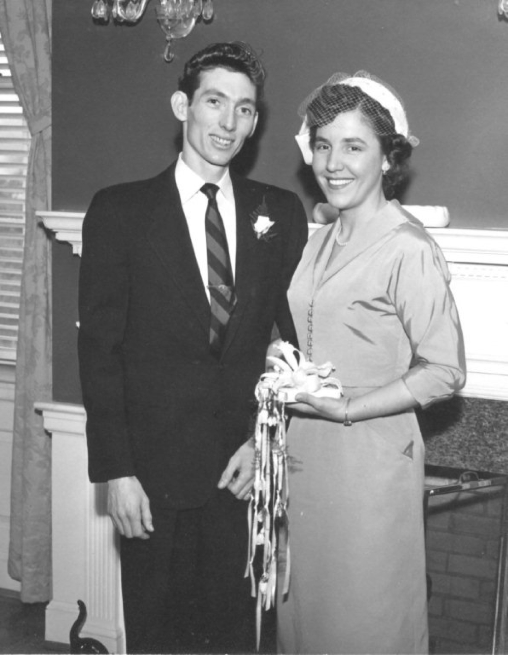 1952 г.: Сватбеният ден на Руби и Херълд.