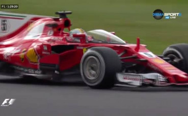 Фетел не хареса предпазния щит: От него ми се зави свят