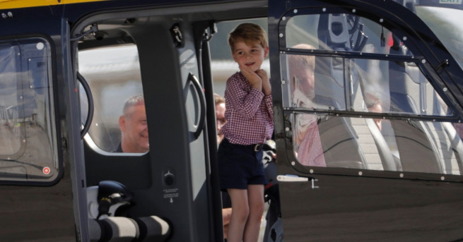 Британският принц Джордж днес става на 4 години и за