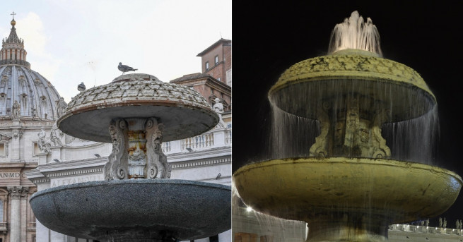 Една от основните атракции на Рим изящните исторически фонтани