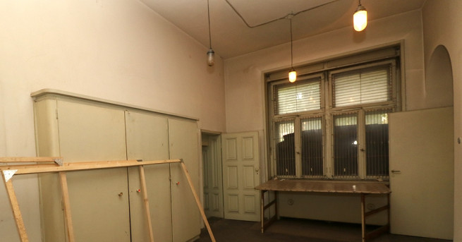 Забравени помещения в бившия Княжески дворец на жълтите павета в София
