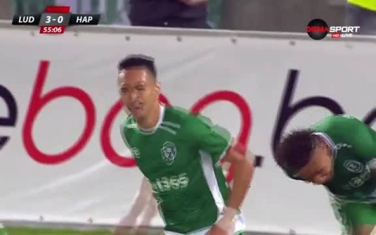 Лудогорец мачка Апоел в Разград