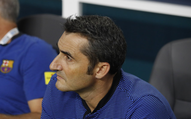 Старши треньорът на Барселона Ернесто Валверде не спести похвалите си