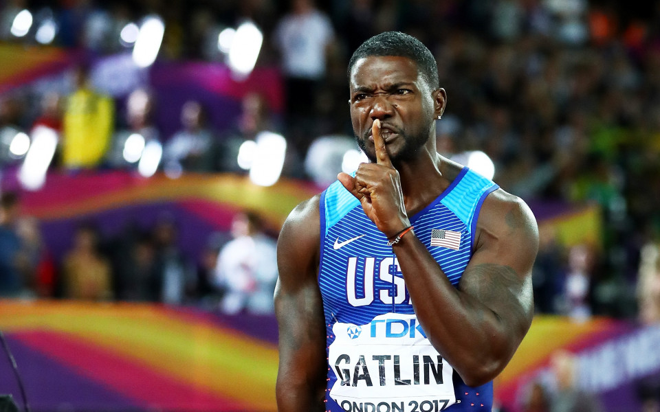 Световният шампион в дисциплината 100 метра спринт – Джъстин Гатлин