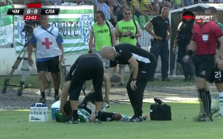 Нападател на Черно море се контузи, Гонзо прави принудителна смяна