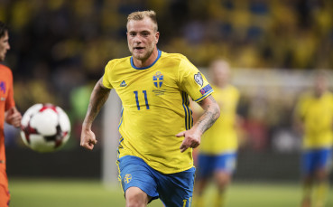 Шведски нападател аут срещу България