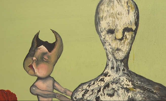  Детайл от творба на Кобейн. 