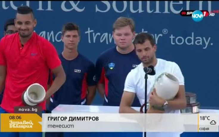 Изключителен Григор триумфира в Синсинати