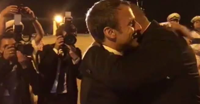 Министър председателят Бойко Борисов посрещна френския президент Еманюел Макрон и водената