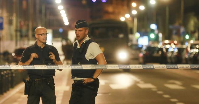 В центъра на Брюксел мъж е бил прострелян от органите