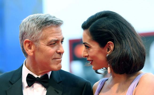  Амал и Джордж Клуни 