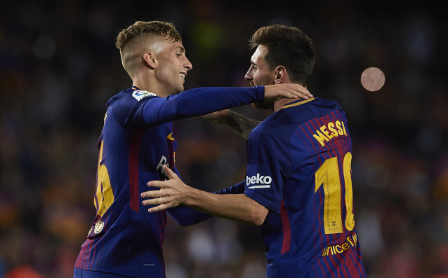 Завърналият се в Барселона футболист Жерар Деулофеу изненада с танцувалните