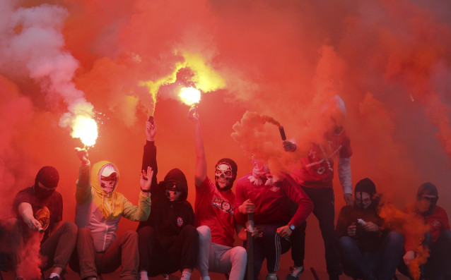 Дисциплинарната комисия на УЕФА наказа руския Спартак Москва за безредиците