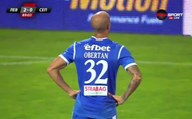 Новата звезда на Левски Габриел Обертан най сетне сложи край