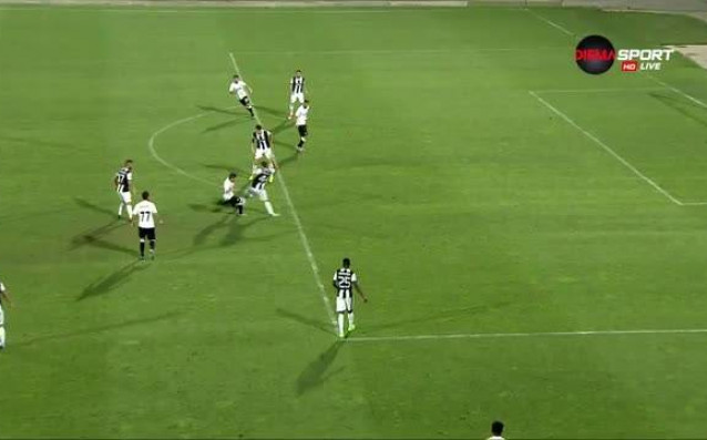 В 52 ата минута поредна грешка в защитата на Локомотив