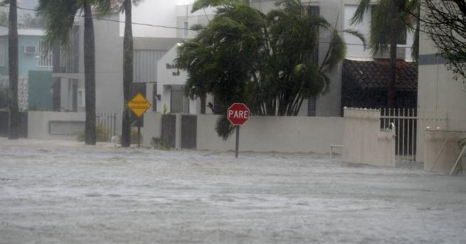 Ураганът Мария, най-силната буря, преминавала през Пуерто Рико за последните