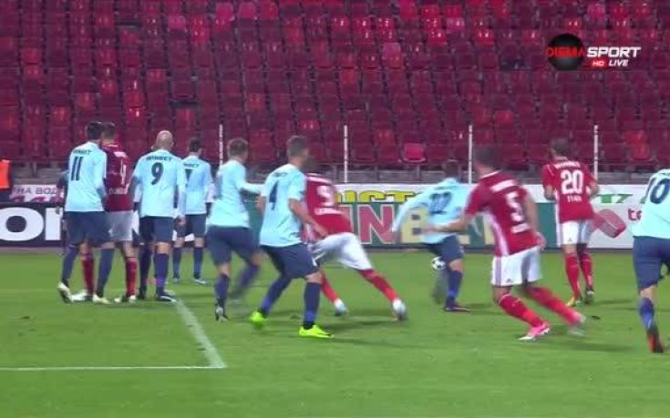 ЦСКА - Дунав 0:0 / първо полувреме/