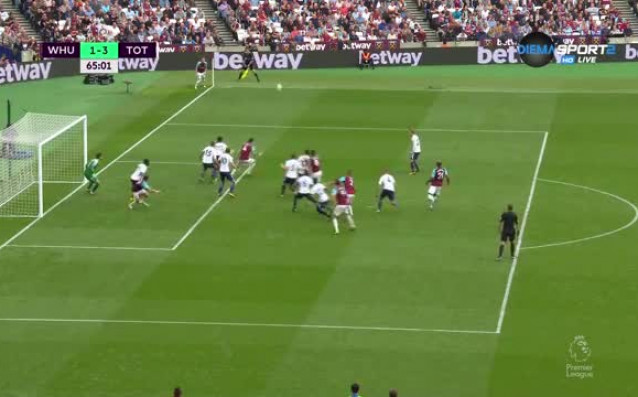 Уест Хем все пак отговори на Тотнъм в 65 ата минута