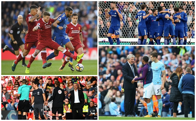 Отборите на Манчестър Сити и Манчестър Юнайтед водят във временното