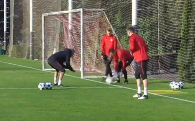 Отборът на Спартак Москва направи последна тренировка преди сблъсъка от