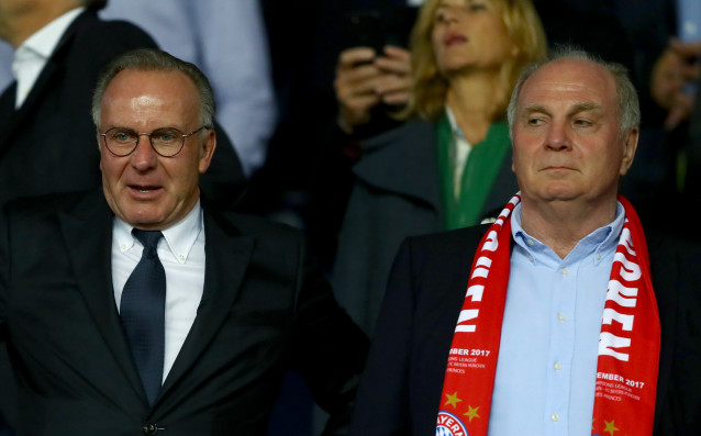 Генералният директор на Байерн Мюнхен Карл Хайнц Румениге не скри