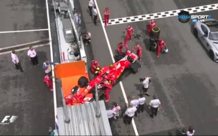 Нов шок за Ферари в Малайзия, Кими аут още преди старта