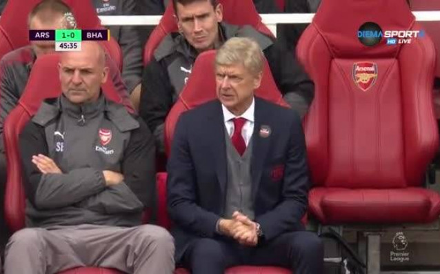 Двубоят на Арсенал с Брайтън от 7 ия кръг на