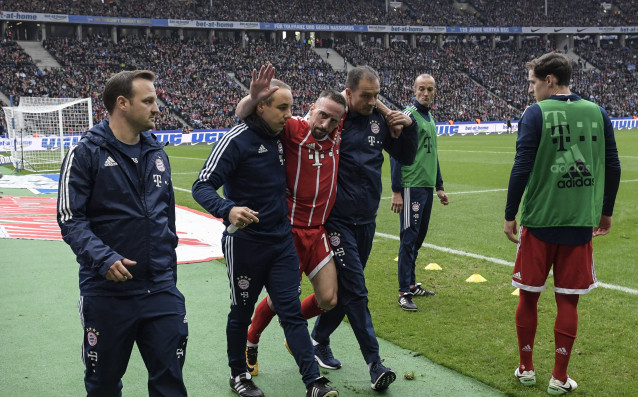 Полузащитникът на Байерн Мюнхен Франк Рибери сам си постави много тежка диагноза