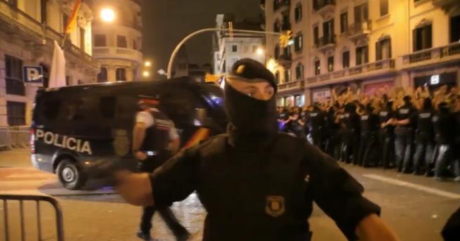 Испанската столица Мадрид стана арена на сблъсъци на демонстранти с