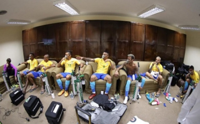 Футболистите от бразилския национален отбор имаха нужда от много сериозен