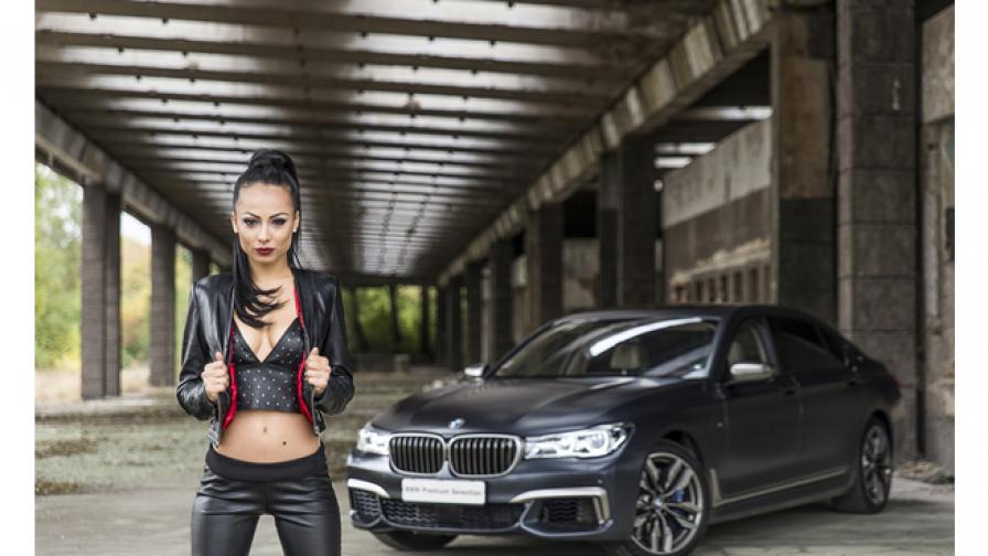 BMW M760Li xDrive & Ина Вучкова